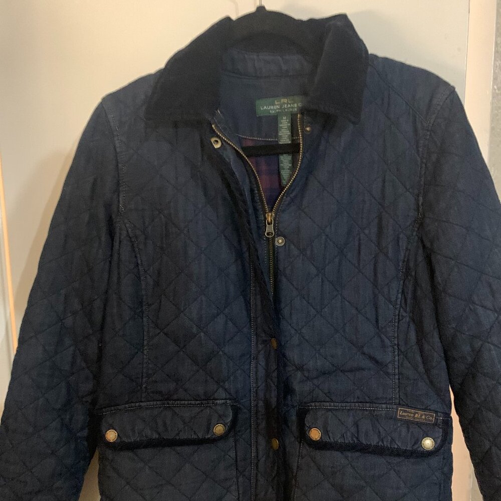 Quilted Demin Jacket